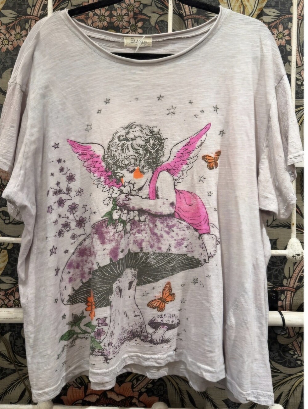 🔥NEW🔥Worn And Weathered Tee- FAIRY - House Of Jaded Gypsy LTD EDITION